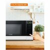 Commercial Chef 1.1 Cu Ft Microwave Oven with 10 Power Levels, White CHCM11100W